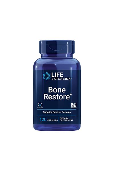 Life Extension Bone Restore, 120 Capsules, Support Healthy Bone Formation