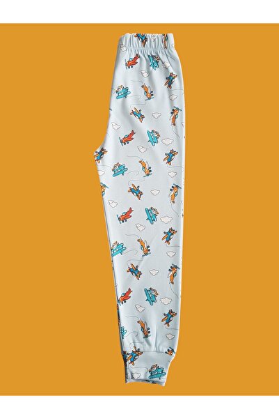 çamaşır bahçesi kendinize iyi bakın Uzun Kollu Desenli Çocuk Pijama Takım #baskılıçocukpijamatakım #çamaşırbahçesi #bulutdesenipijama