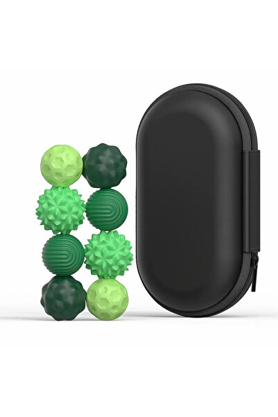 Choice 8 قطع من كرات السيليكون المغناطيسية الحسية الخضراء، لعبة فيدجيت، كرات ...