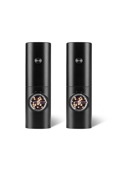 Choice CHINA 2PCS Electric Salt And Pepper Grinder With Adjustable Coarseness Refillable Mill Battery Power