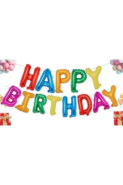 Choice HAPPY BIRTHDAY 16INCH CY609v4LIUCAI 13pcs Birthday Balloon Rose Gold Color Foil Letter Balloons set