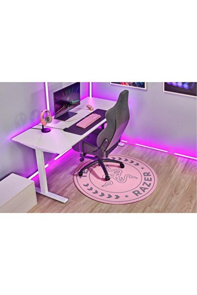 RAZER Team Gaming Mat, 120cm, Pink - Universal Fit, Lightweight and Durable