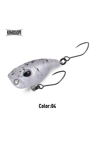 Kingdom 27mm 1.5g color 04 Mini Popper Fishing Lure 1.5g 27mm 2.2g 34mm Float...