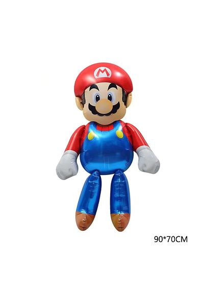 Miniso 1PACK 1pcs Super Mario Balloons Arch Garland Kit Air Mario Birthday Party Balloons Baby Shower Deco