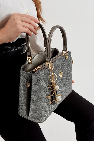 STYLE BAGS Stylebags Tassel Women's Shoulder and Crossbody Bag 17X24 Size