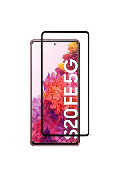 Cellara CELLARA 2.5 FULL GLUE GLASS SCREEN PROTECTION FILM FOR SAMSUNG GALAXY S20 FE 4G/5G - BLACK