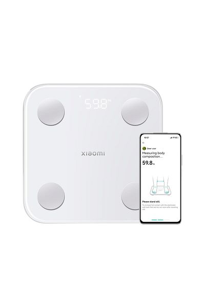 Xiaomi Body Smart Scale 13 Body Metrics, Bluetooth Sync, LED Display, Tempered Glass, 150kg Capacity