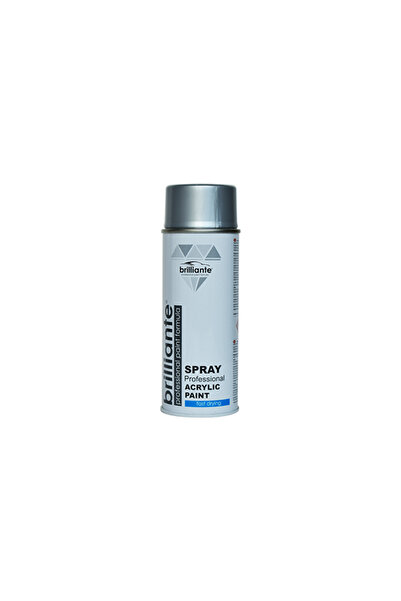 BRILLIANTE Vopsea Spray Aluminiu White (Ral 9006) 400 Ml Brilliante