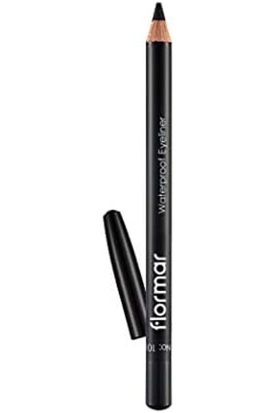 Flormar Waterproof Eyeliner Pencil - 101 Black Ice, Size 1.14 g by Flormar