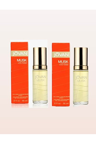 Jovan عطر جوفان مسك النسائي مكون من قطعتين 59مل