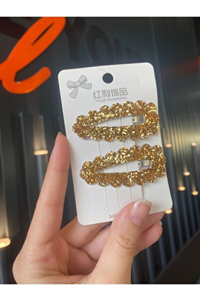 Little Sparkle Co. Σετ 2 τεμαχίων με χρυσό (χρυσό κίτρινο) γκλίτερ και ασημί ...