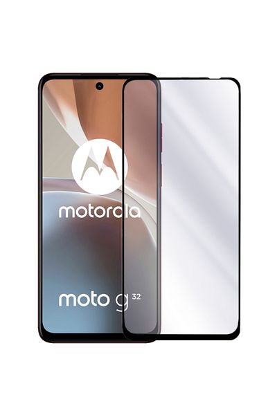 Cellara CELLARA 2.5D FULL GLUE GLASS SCREEN PROTECTOR FOR MOTOROLA G32 4G - BLACK