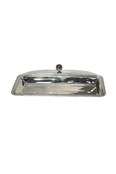 ALMASA Medium rectangular tray with acrylic cover