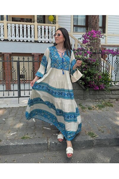 Zahra Moda viskon elbise