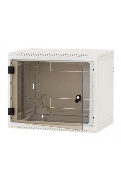 TRITON Rack de perete Triton sectiune simpla 6U 500mm adancime usa, sticla
