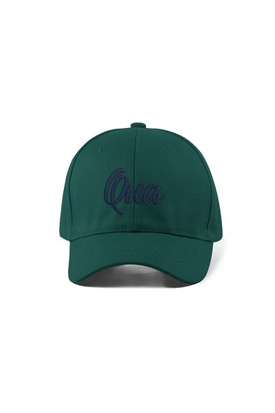 QUATEX Green Sports Hat with Cross Embroidery Unisex Adjustable Velcro Back It Is a Quality Product