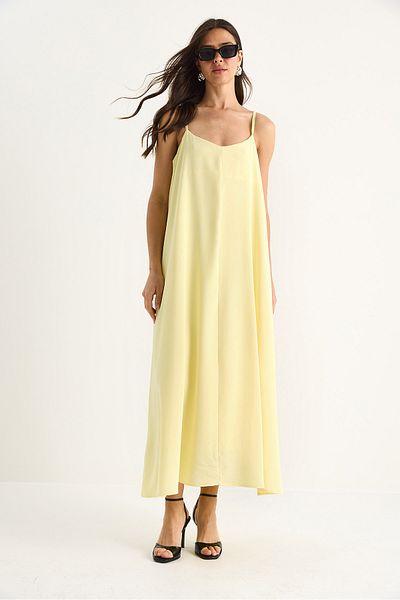 Bianco Lucci Women's Rope Strap Lined Flowing Comfortable Summer Dress 5247 60281074