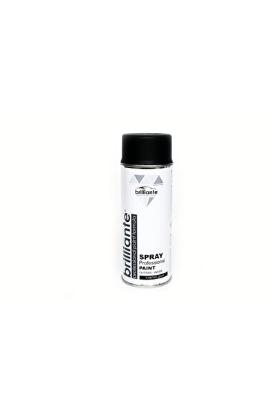 BRILLIANTE Vopsea Spray Negru Grafit Mat (Ral 9011) 400Ml Brilliante