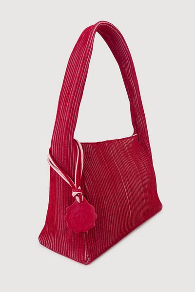 D'ylla Atelier Women's Shoulder Bag from Freya Series - Red Midi