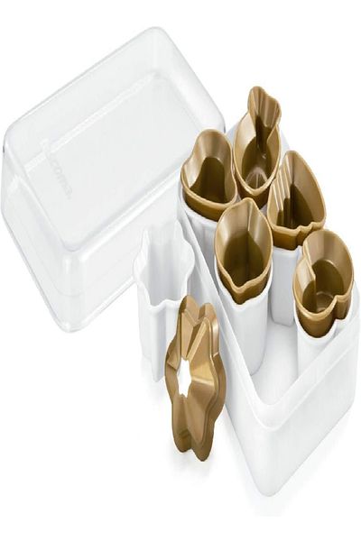 TESCOMA Delicia Christmas Shortbread Cutters, 6 Pcs – Festive Shapes