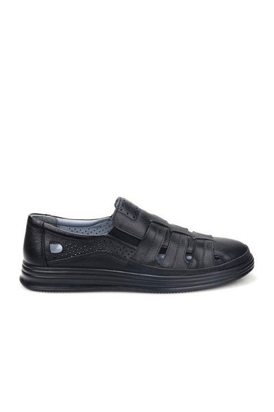 Papuçcity Bms 03204 Orthopedic Men's Daily Leather Summer Shoes