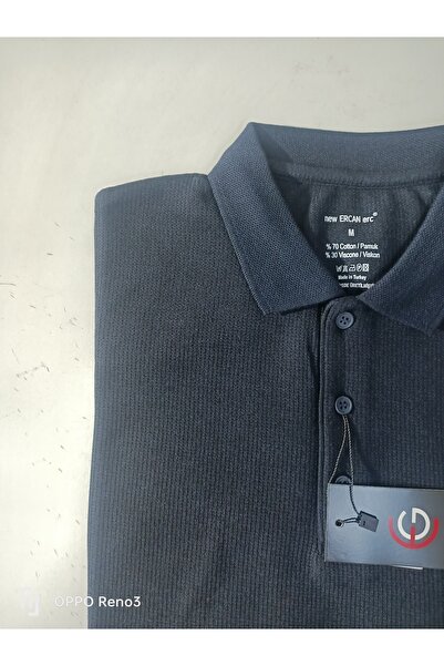 ercan triko Регулярний крій без кишень, футболка з коміром WAFFLE