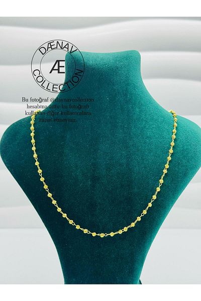 Daynav Dorika Bulk Gold Chain Necklace