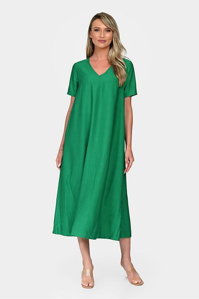 Eranthe Women's Dress, Eranthe, V-Neckline V322