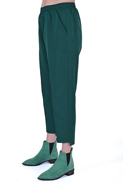 Invee Carrot Pants Emerald