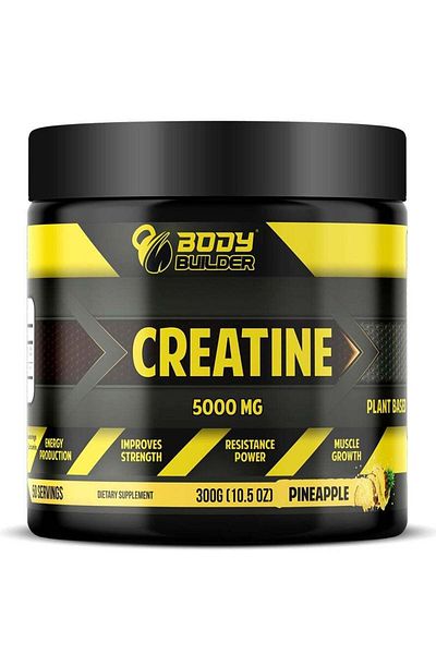 Body Builder Creatine 5000mg Pineapple Flavor 300 g