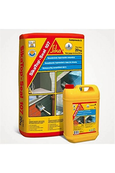 Sika Top-Seal 107 Çimento Esaslı Su Ve Nem Yalıtım Malzemesi 20Kg+5Kg