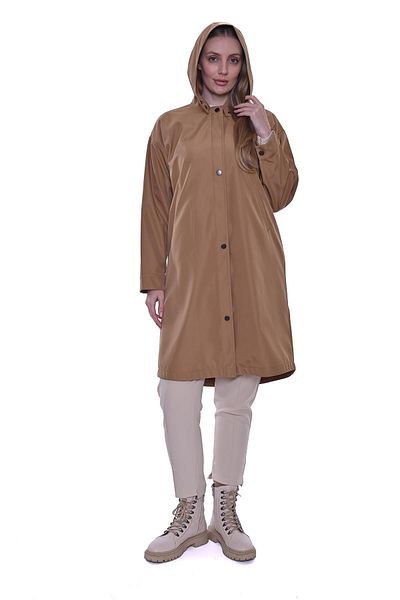 Invee Art Raincoat Camel