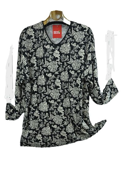 elma abone Super Oversize Combed Bluz