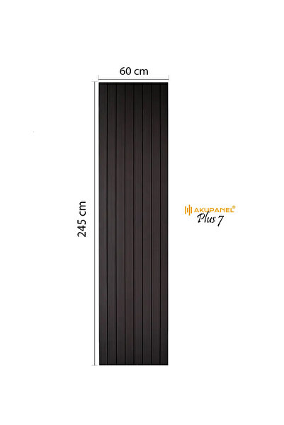 Akupanel PLUS7 60×245 cm Venge Akustik Duvar Paneli