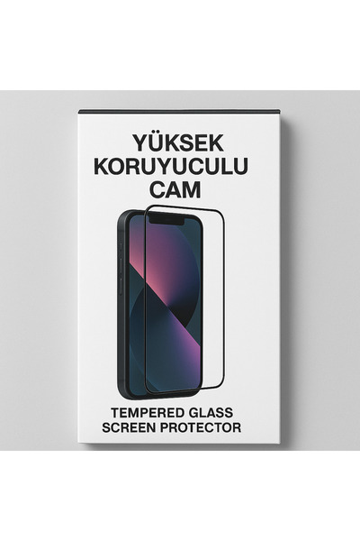 OVADA İPhone 12 Pro Max Uyumlu Temperli Yüksek Koruyucu Kırılmaz Ekran Cam Ekran Koruyucu