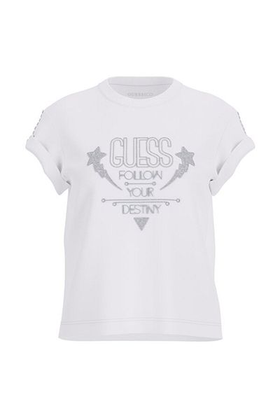 Guess Ss Cn Sleeves Women's Regular Fit T-Shirt
