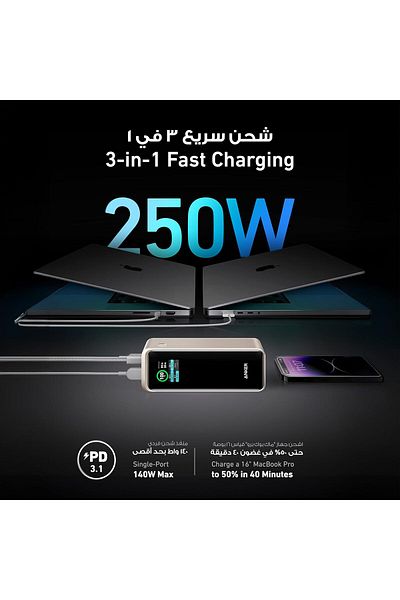 Anker Anker 27650mAh 250W PowerCore+ Dual USB Ports Gold