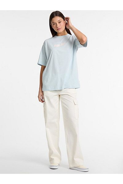 Guess Tricou Jeans Ss Cn Os pentru damă, cu croiala oversize