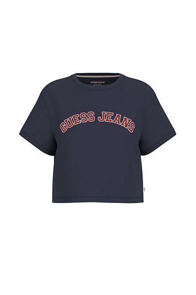 Guess Tricou Boxy Fit pentru femei Jeans Ss Cn Boxy