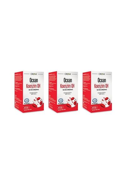 Ocean Coenzyme Qh 30 Capsules 3 Pieces