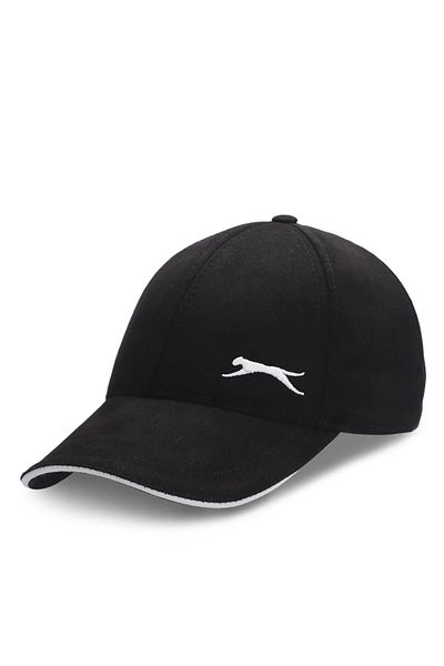 Slazenger Unisex Καπέλο Panther Logo Trend Classic Lifestyle Καπέλο Μαύρο Λευκό