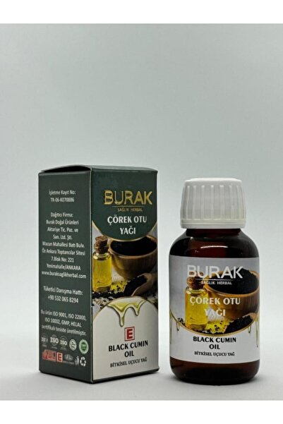 Burak Sağlık Çörek Otu Yağı 20ml