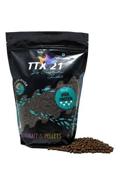 ttx21 Pelete TTX21 High Protein, 2mm, 900 gr
