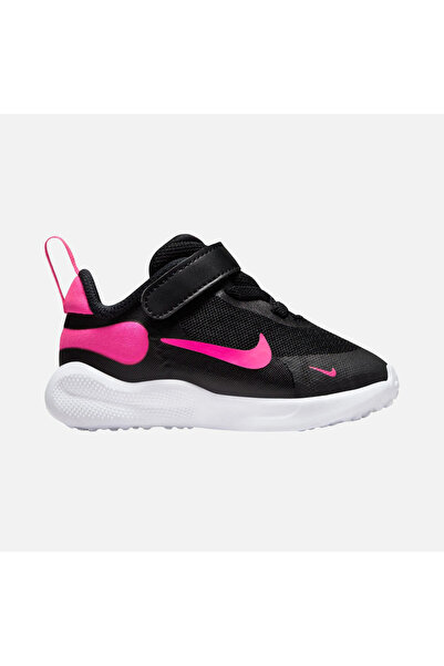 Nike Revolution 7 Siyah Pembe Bebek Ayakkabısı
