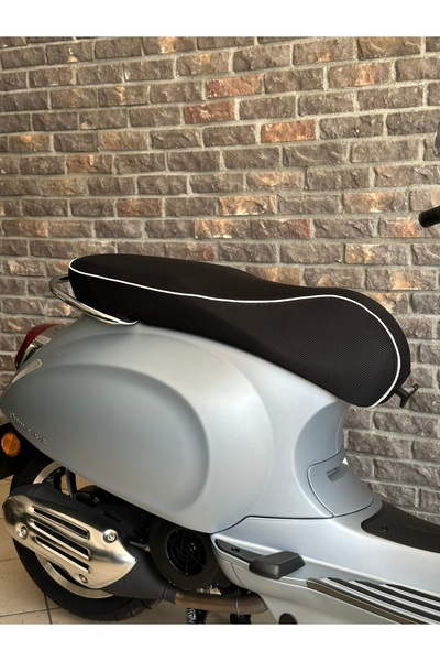 solera | s.e. LUXURY BRAND VESPA PRIMAVERA UYUMLU AIRFILE KOLTUK KILIFI BEYAZ...
