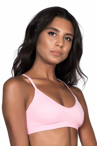 bazaar-turkey all you need Pink Mi Emay 4020 Pad Slim Strap Bustier