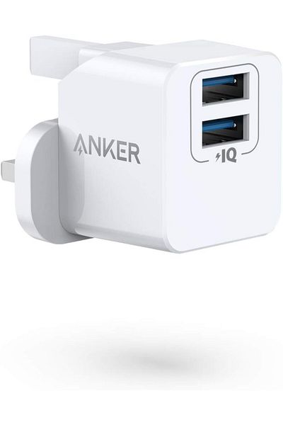 Anker USB Charger, Compatible with Tablets, Dual Ports