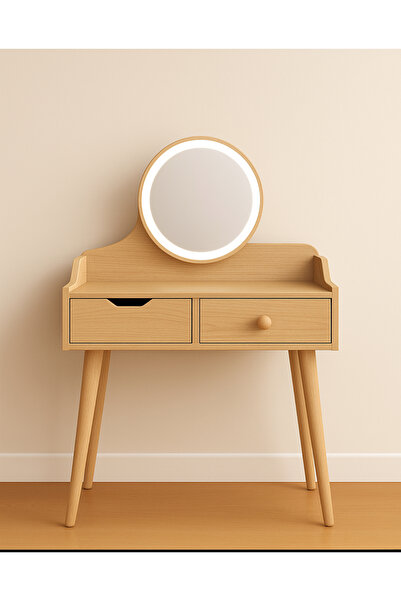 Lapiri 1.Sınıf Premium Kalite %100 Mdf Led Işıklı Aynalı Modern Makyaj Masası...