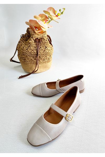 Of&Off Women's Genuine Leather Shoes