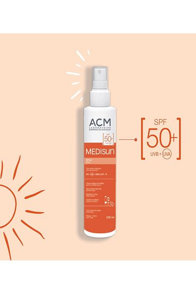 ACM ACM Medi-Sun Sunscreen Spray SPF 50+ - 200ml3